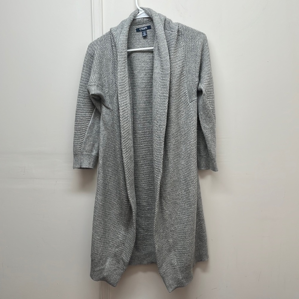 Chaps Long Cardigan Sweater - Size XL